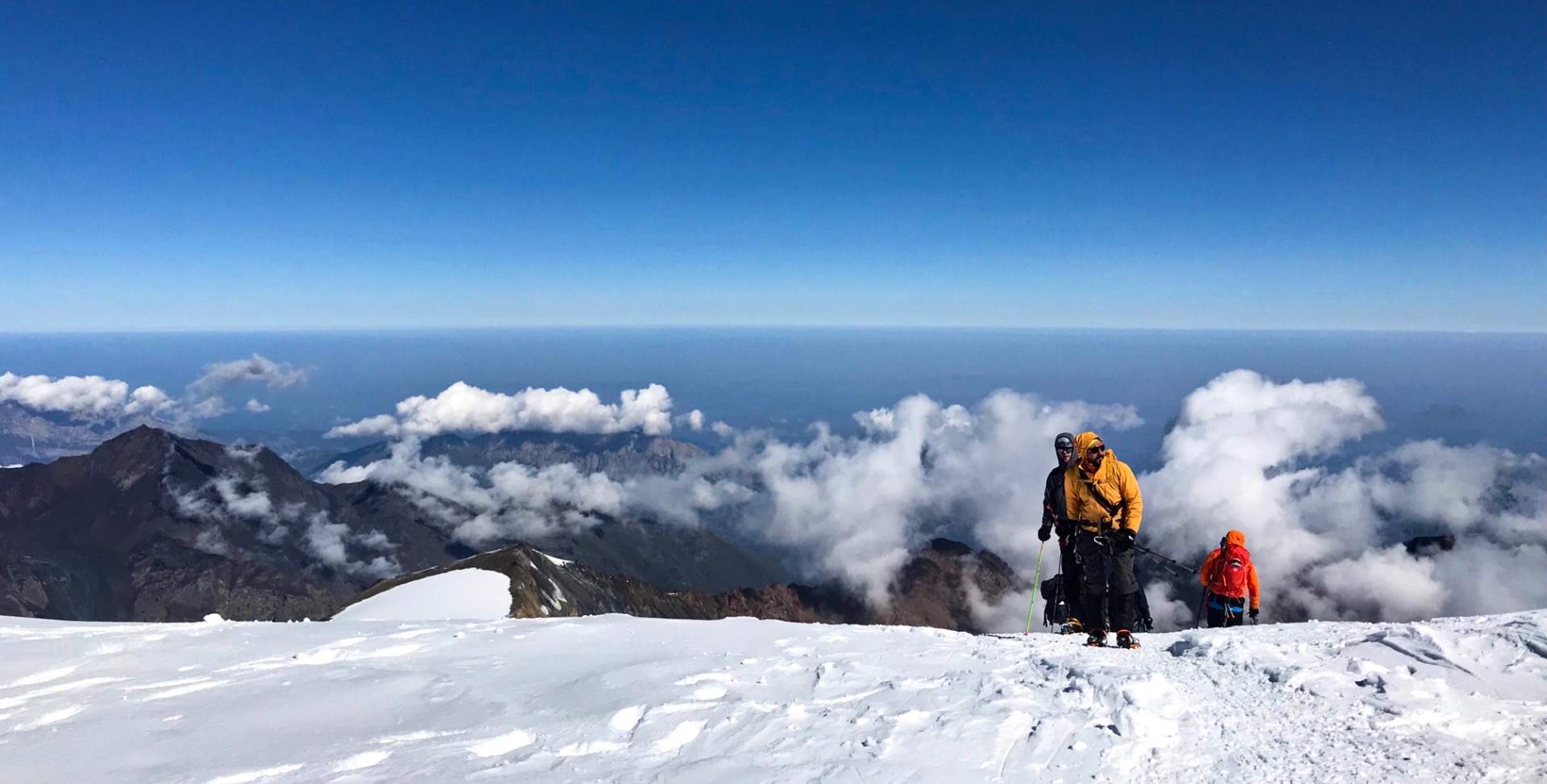 Výstup na Kazbek